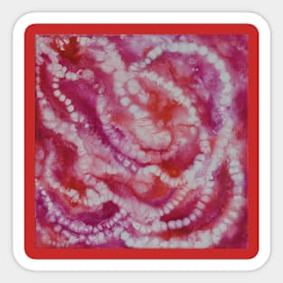 The Joy of Creation - Joyful Abstract Painting Sticker